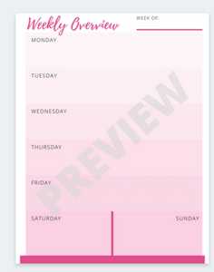 Business Templates (Pink Design)